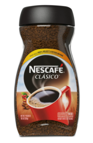 Nescaf√© Clasico;  Dark Roast Instant Coffee 10.5 oz.