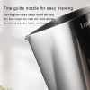 150ml Stainless Steel Milk Frothing Pitcher Espresso Steaming Coffee Barista Latte Frother Cup Cappuccino Milk Jug