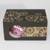 SYNC - [Flower Pink] Espresso Cup / Wood Coaster (2.5 inch height)