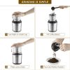 CHULUX Coffee Grinder Electric,Built-In Sharp Blade Spice Grinder with 2 Detachable Stainless Steel Bowls for Coffee, Spices, Herbs, Nuts, Grains,Lid