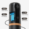 Italian car coffee machine. (Capsule (Nestle) + coffee powder 2 in one, exquisite and classic, wireless charging 52 times / cup, 2400 mAh lithium capa