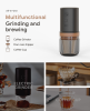 Multifunction coffee bean grinder. (On-board wireless charging brewing coffee / coffee grinding, 3300 mAh lithium capacity, non-segment fine tuning, s