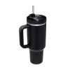 1200ml Stainless Steel Mug Coffee Cup Thermal Travel Car Auto Mugs Thermos 40 Oz Tumbler with Handle Straw Cup Drinkware New In