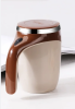 Self Stirring Mug - Rechargeable Automatic Magnetic Electric Coffee Mug, Rotating Cute Mixing Cup Tasse, To Stir Office/Kitchen/Travel/Home Coffee/Tea