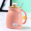 Cartoon Cat Ceramic Coffee Mug