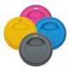 1pc Silicone Drinking Lid; Spill-Proof Cup Lids; Reusable Coffee Mug Lids; Coffee Cup Covers